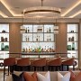 Contemporary New Build | Quartz backlit home bar | Interior Designers